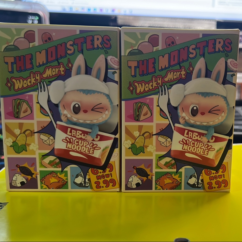 The Monsters (2) Wacky Mart LabubuToy